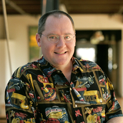 Imagen de John Lasseter, co-creador de la película Bichos de Pixar.